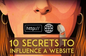 10 SECRETS TO INFLUENCE A WEBSITE